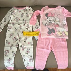 DISNEY baby pajamas 18 months. Brand new with tags. Set of two pajamas
